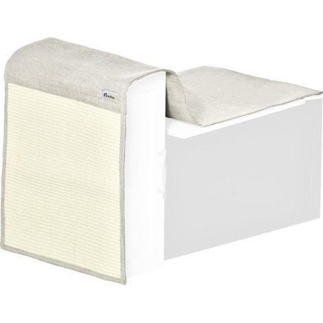 Kratzmatte 2Er Set Sofa-Schutz Für Katzen, Sisal Kratzteppich, Beige+Grau, 130X45X0,3Cm, Für Sessel & Couch