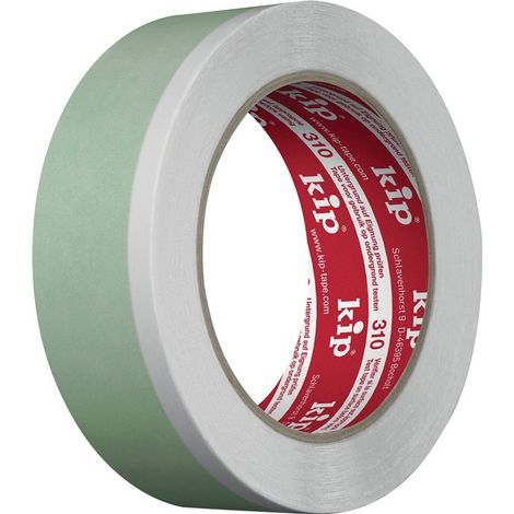 Adhesivo en el hogar Duoband 310 Longitud 25 m de ancho 35 mm de rollo de kip verde/blanco (por 12)