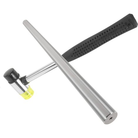 Kit de Marteau à Bijoux Réglable 2Pcs Ajusteur de Bague Outils de Réparation pour Bijoux Réparation d'Anneaux et Bracelets (1/5)