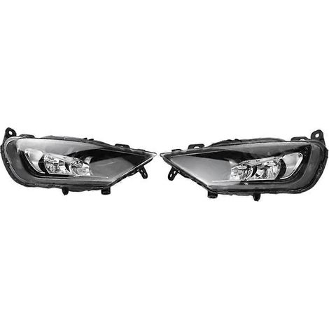 Paire de feux antibrouillard à LED avec fonction anti-buée pour Volvo XC60 S90 V90 XC90 16-22 32337364 32337365 31434666 31434667-JBMEDIA (1/4)