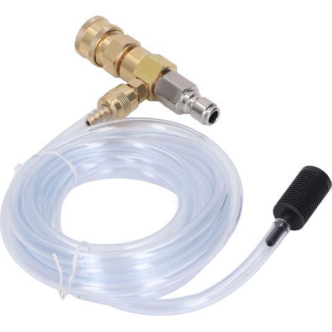 Injecteur chimique en laiton et inox, réglable, avec tube de 3 m, pour nettoyeur haute pression 5000 PSI (1/5)