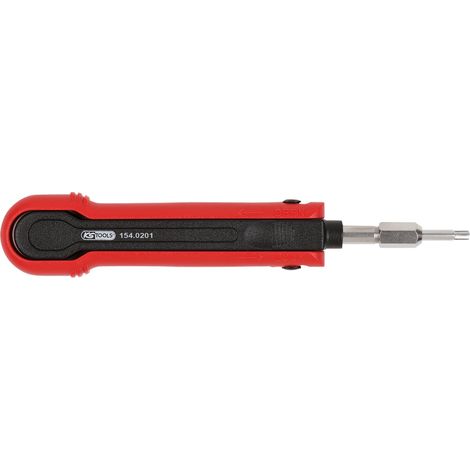 KS Tools Entriegelungswerkzeug für Rundstecker/Rundsteckhülsen 1,2 mm (AMP Tyco 1,5) - 154.0201 (1/2)