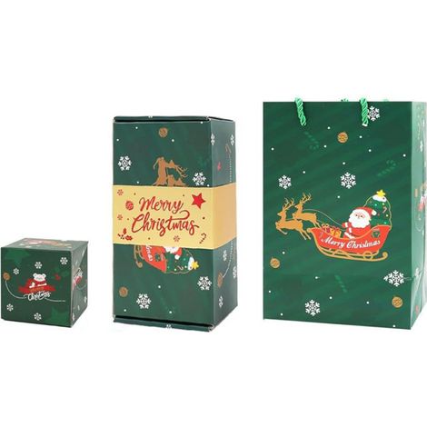 Grüne Überraschungsbox für Geld, ideal für Weihnachten, Geburtstag, Valentinstag, Pop-up-Geschenkbox (1/5)