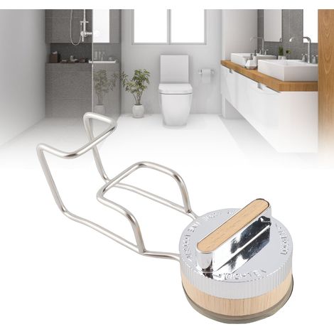 Waschbeckenhaken aus Edelstahl mit Saugnapf – kein Bohren erforderlich, platzsparendes Design für Dusche oder Badezimmer (1/5)