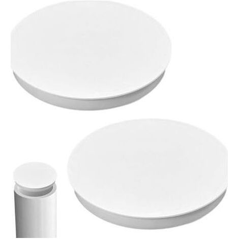 2 Pièces PVC DN150/160 pour Bouchon de Tuyau D'Égout, Bouchon de Conduite d'eau de 150-160 mm de Diamètre pour Tuyau d'Égout, Bouchon de Tuyau 150 mm, Bouchon d'entrée 150 mm，Embout, (Ø150, Ø (1/5)