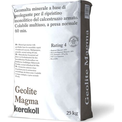 Geolite magma geomalta per ripristino calcestruzzo sacco 25 kg