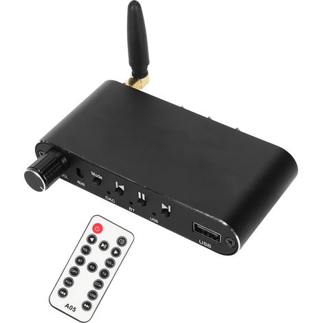 Récepteur Émetteur Bluetooth 4 en 1 Multifonction avec DAC HiFi et Lecture sur Clé USB