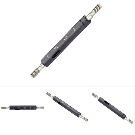 Jauge de filetage en acier, outil de mesure manuel de haute qualité M40,7