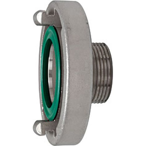 Riegler Storz-Festkupplung, Edelstahl V4A, Storz-Größe 52-C, G 2 AG (1/2)