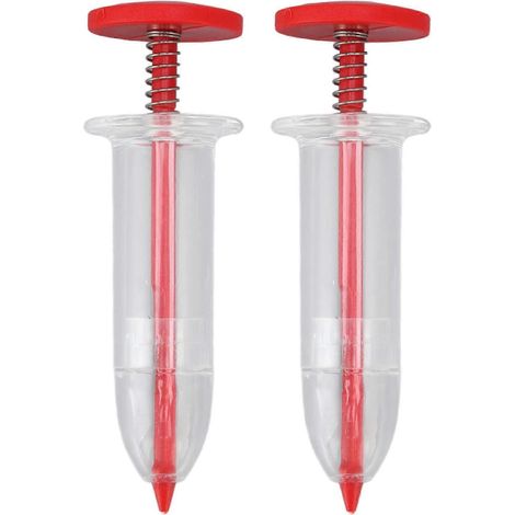 Lot de 2 semoirs portables - Semez facilement et rapidement, mini-semoir idéal pour le semis horticole. (1/5)