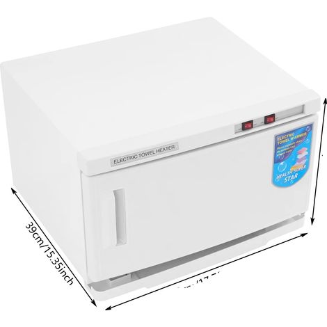 Chauffe-serviettes, Chauffage Efficace, Design Gain de Place, BLANC, UE, 220V (1/2)