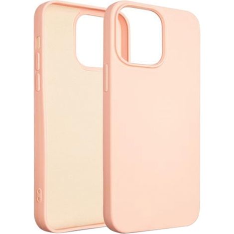 Funda de silicona Beline para iPhone 15 Pro Max 6.7 color oro rosa
