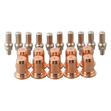 Lot de 20 brûleurs de découpe plasma consommables 0,9 mm 30 A-40 A pour torche forney 700P IPT40 (1/5)
