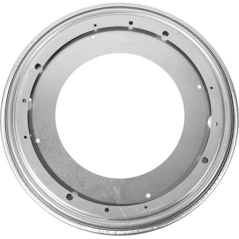 Plateau Tournant Galvanisé 12 Pouces - Disque Rotatif Circulaire pour Meubles (1/5)