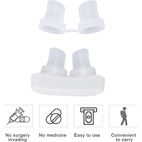 Dispositif Anti-Ronflement avec Filtre Nasal Purificateur - Amélioration du Sommeil (1/5)