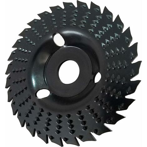 EASYCOMFORT Disque de coupe du bois 125mm disc Disque de râpe 125mm bois pour meuleuse d'angle (1/5)