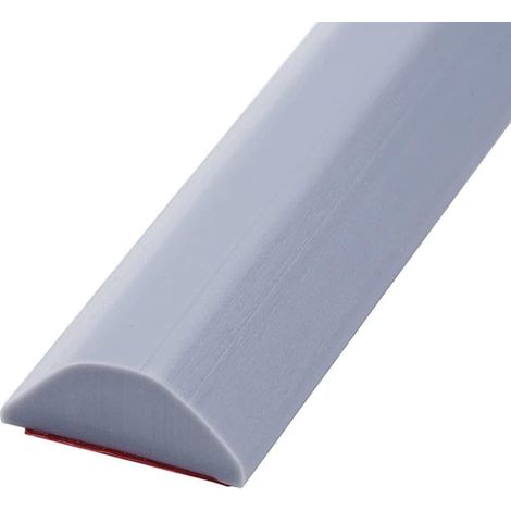 Barrière de douche, 1 m, en silicone, auto-adhésive, étanche, pour séparer les zones humides et sèches dans les salles de bains ou les cuisines.-AquaForge (1/5)