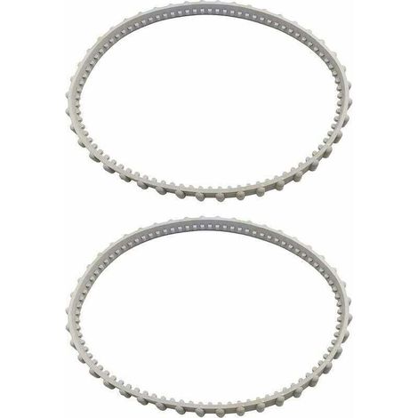 Lot de 2 courroies RCX23002 Aquavac Tiger Shark pour nettoyeur de piscine Hayward Aquavac Tiger Shark et ShakVac (longueur du rail 75 cm) (1/4)