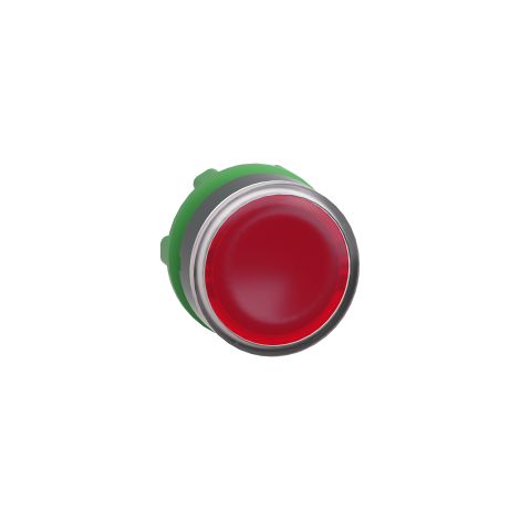 Harmony XB5 - tête bouton pousser-pousser lumineux - Ø22 - rouge - ZB5AH043