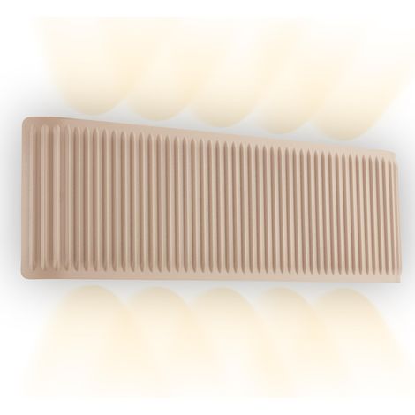 Lampe murale sans fil, tactile, intensité variable, lumière blanc chaud, éclairage haut et bas, applique murale sans fil, applique rechargeable, lampe chambre, 28.5 x 9 x 4.5 cm, Beige (1/5)