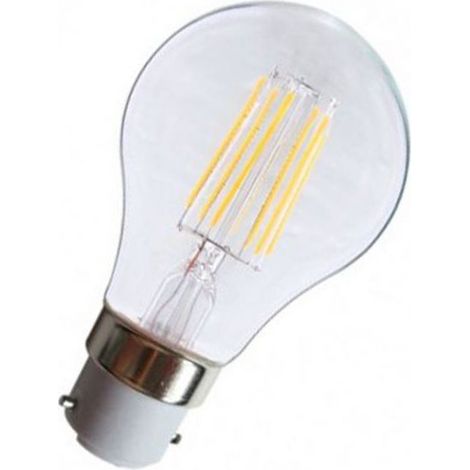 Ampoule Led Filament COB Bulb B22 8 Watts 4000K Clair MIIDEX VISION-EL 71400 (1/4)