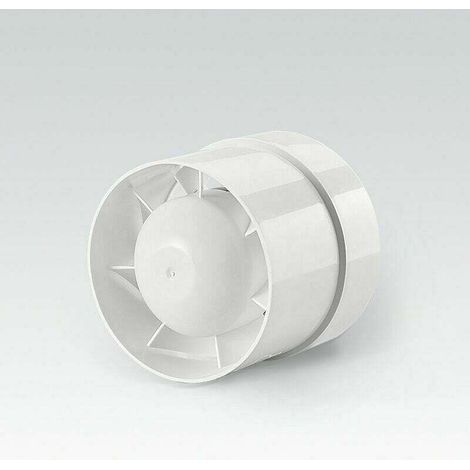 KZQ 1 PCS Ventilateur Extracteur d'air, économique 100mm, 12W/130m3, extracteur axial conduit en ligne : salle de bain, cuisine, cave (1/4)