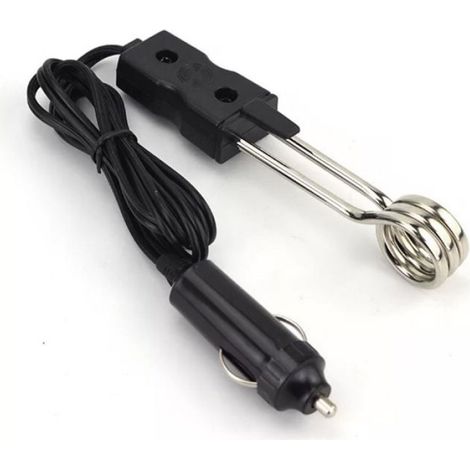 Voiture Chauffe-eau, 12V Nouveau Mini portable voiture électrique Boiled thermoplongeur eau Voyager pique-nique Camping (1/4)