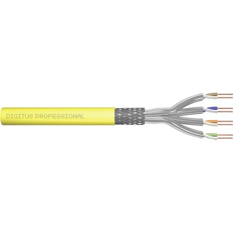 Digitus DK-1743-A-VH-1 Netzwerkkabel CAT 7a S/FTP  Gelb 100 m