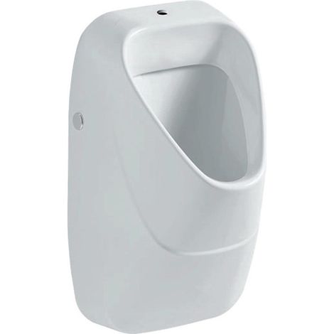 Orinatoio Geberit ALIVIO con colino in ceramica con candela bianca