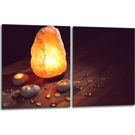2 plaques de protection en verre pour cuisinière 40x52 (lumière) (1/5)