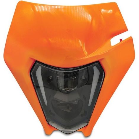 LED-Scheinwerfer ECE + Halterung für KTM 125 EXC / XC-W SW1-OG