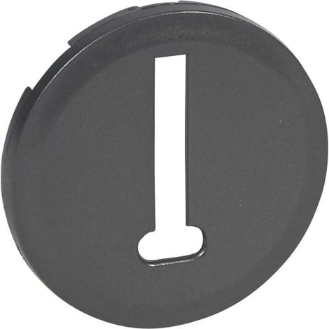 Legrand 067938 - Graphite bezel - 8-contact telephone socket - Céliane