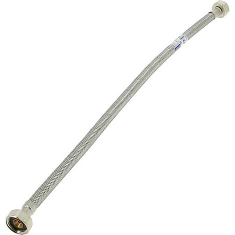 Flexible sanitaire inox DN8 Femelle 1/2-Femelle 1/2 - 500mm