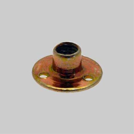 Fondello piano ø mm 25x10 m8 (100 pezzi)