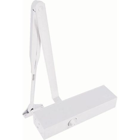 Dormakaba – Ferme-porte TS PROFIL Force 2/4 avec bras compas – Réglage de force 2-3-4 EN – Vitesse réglable – Freinage à l'ouverture réglable (1/10)