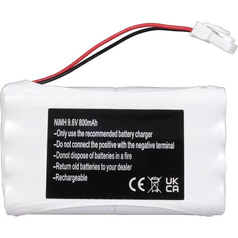 2400720 Batterie pour M3 HR15/51, 5008956 5071688, Compatible Moteurs Freevia, GDK, SGA et SGS, Moteurs Elixo 500 3S IO/GDK 3000, GDK 700 (800mAh, 9.6V) (1/5)