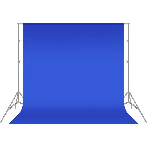 Tissu de fond photographique pliable (bleu)