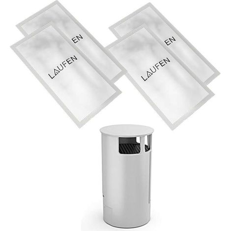 Laufen - Kit di decalcificazione, filtro al carbone per Cleanet Riva H8916970000001 (1/2)