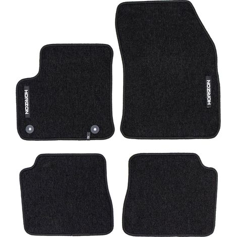 Tapis de Sol de Voiture pour Citroen e-C4 2020-2025 Velours Imperméable 4Pcs (1/5)