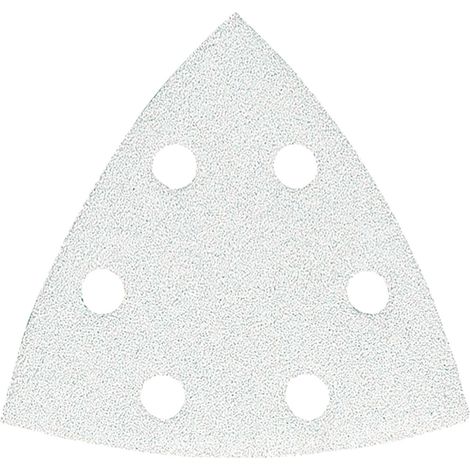 Carta vetrata Makita 94 x 94 x 94 mm, K80, 10 pz. K80 - 94 x 94 x 94 mm - Bianco - 10 pezzi - Vernici / colori