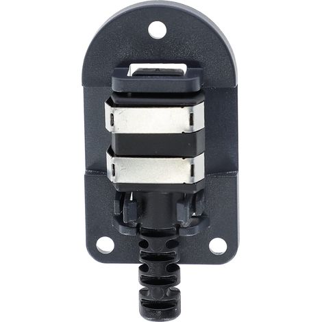 Kerbl Hobbyfarming 2x SnailStop Connettore per recinzione, prolunga per nastro elettrico per recinzione anti-lumache, facile da montare