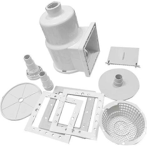 Kit d'écumoire pour piscine - Outils de piscine performants et faciles à utiliser - Écumoire à ouverture étroite pour piscines - Piscines de plain-pied 2025 (1/5)