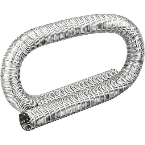Tuyau d'évacuation des gaz double couche en acier inoxydable 304 pour chauffage de parking à air pulsé de 1 m, compatible avec les chauffages de wagons-citernes diesel et à air pulsé. (1/5)