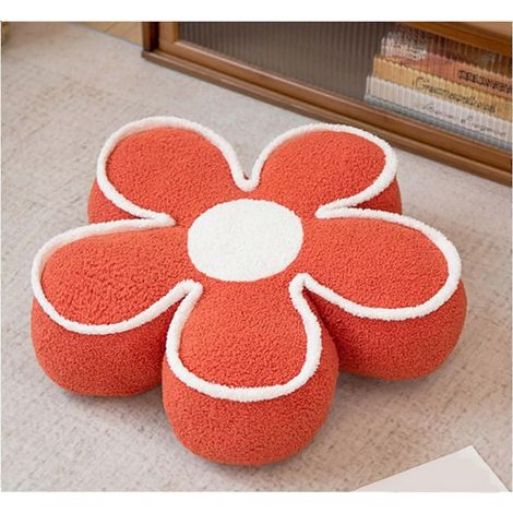 Coussin décoratif en forme de fleur, 50 cm (19,6 pouces), idéal pour la décoration intérieure et le canapé. (1/5)