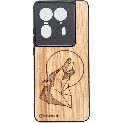 Bewood Holzkoffer für Motorola Edge 50 Ultra Wolf OAK (1/2)