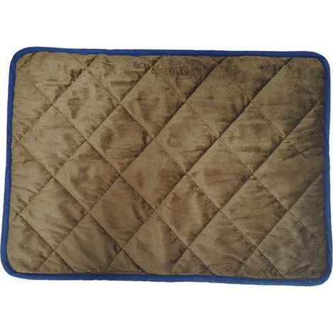 1 Tapis chauffant, portable et lavable, isolation thermique, pour chien chat lapin, intérieur voiture (1/5)