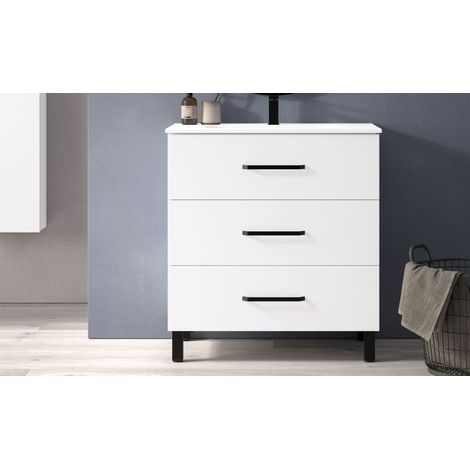 MUEBLE 60 FUJI 3C BLANCO SATINADO