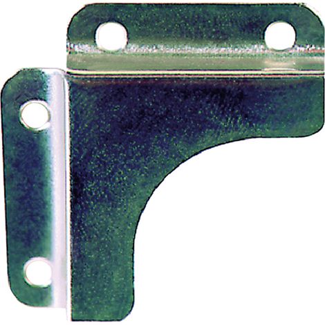 FERMASPECCHIO AD ANGOLO pz 4 (mm 40) - acciaio cromato  - Blister Koncreto