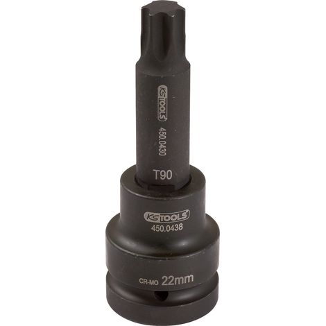 KS Tools 1 Kraft-Bit-Stecknuss Torx, lang, T60 (1/3)