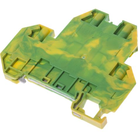 Bloc de mise à la terre modulaire RS PRO, A visser, Vert, Jaune ( Prix pour 1 ) (1/2)